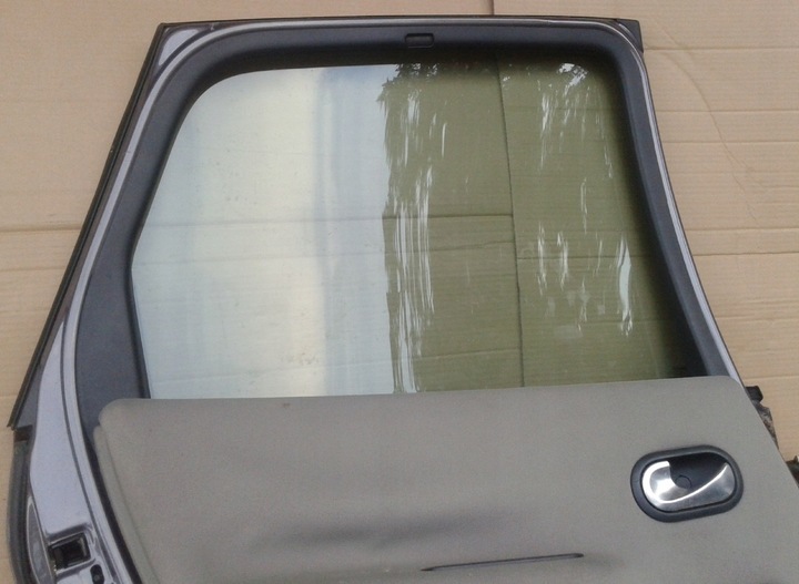 фото №9, Двері лівий зад ліві задні renault scenic 2 ii 03-09 графітові tec68