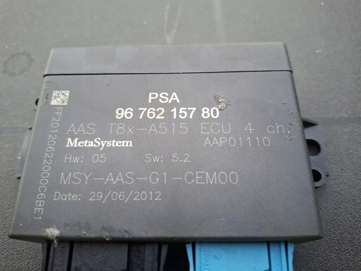 фото №3, Модуль блок керування pdc citroen c3 ii ds3 9676215780 демонтаж