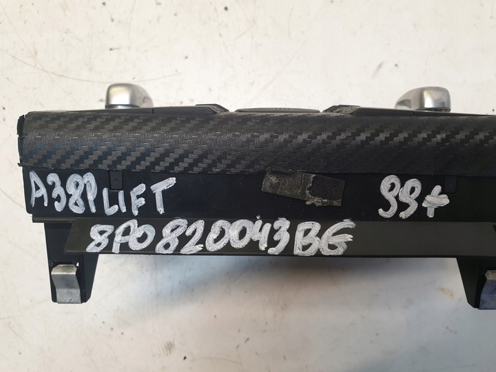 фото №5, Панель повітропровід кондиціонера audi a3 8p рестайлінг 8p0820043bg версія англійська