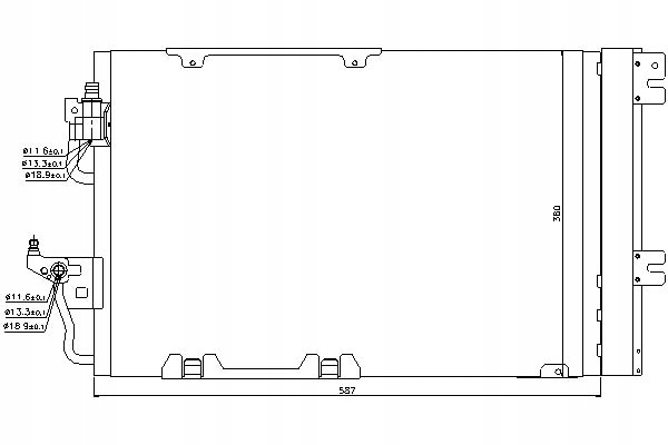 фото №11, Радиаторов кондиционера з осушитель nissens 94807 1850097