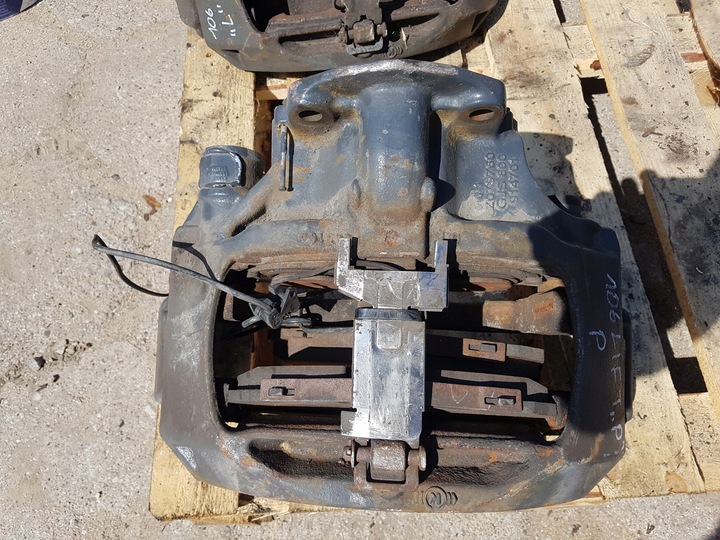 фото №1, Суппорт тормозной правые перед daf xf 106 , cf евро 6