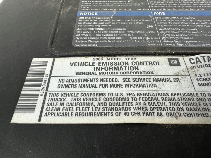фото №7, Saab 9-7x trailblazer gmc envoy 4.2 l6 02-09r корпус фильтра воздуха oem