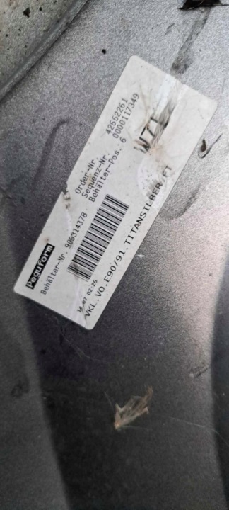 фото №13, Bmw 3 e90 e91 2004-2008 бампер передній перед срібний титан срібло