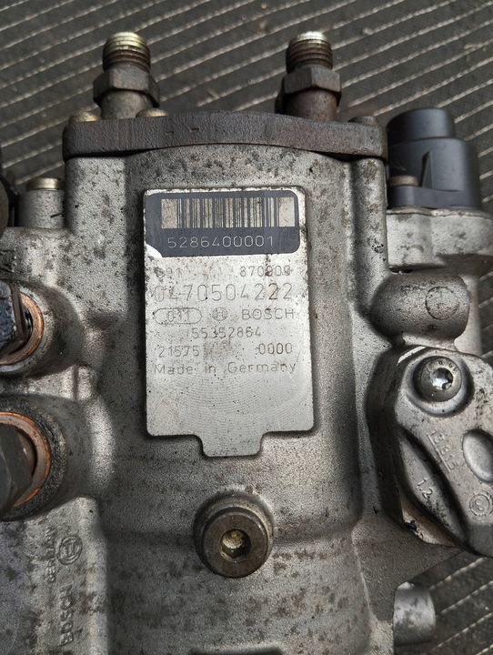 фото №9, Насос впрыскивающий opel vectra c zafira a 0470504222 55352864 2.2 dti