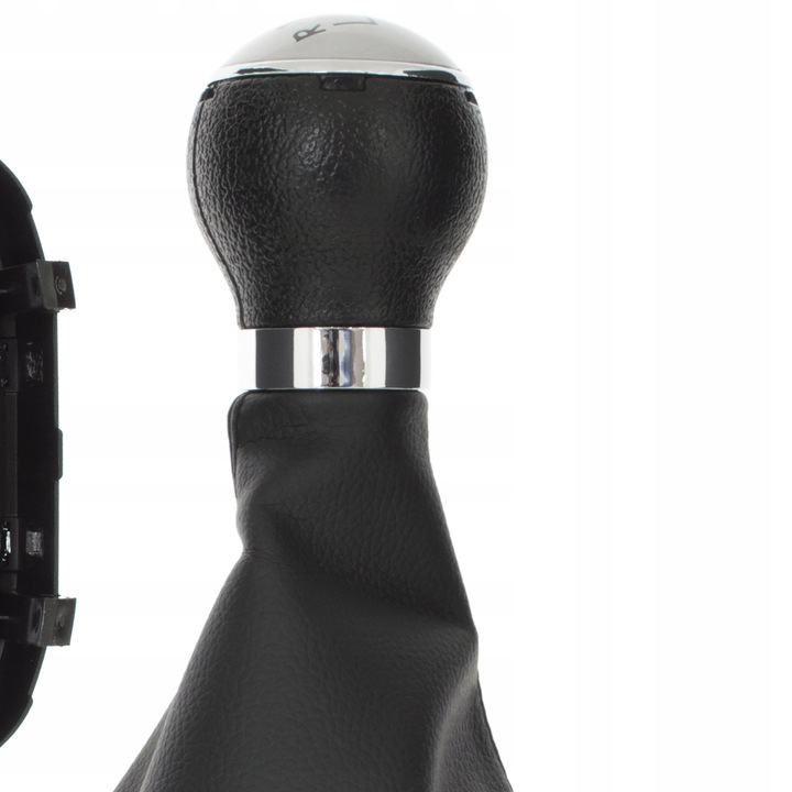 фото №8, Ручка важіль зміни коробки передач чохол срібний vw golf v vi jetta eos touran