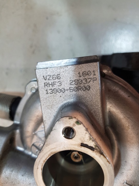 фото №11, Turbosprężarka турбина 13900-50r00 suzuki s-cross sx-4 swift 1.0t k10c