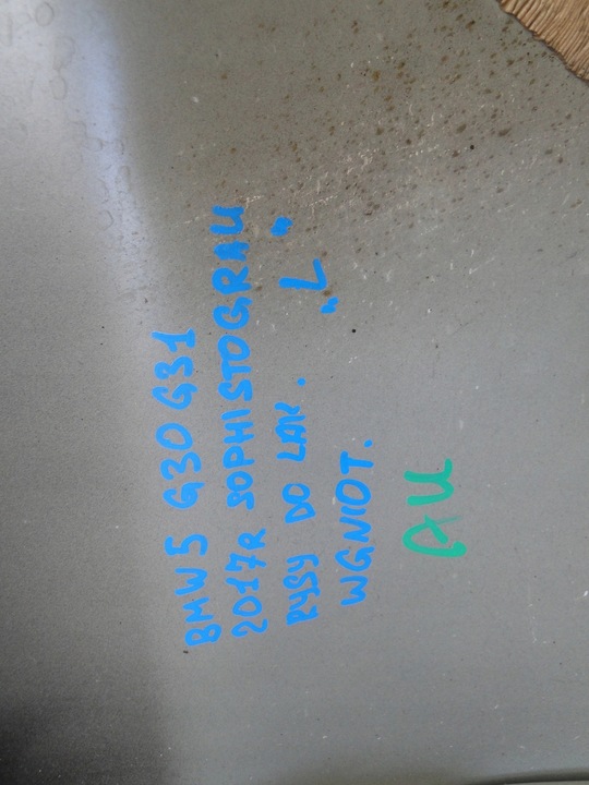 фото №13, Крило перед bmw 5 g30 g31 2017 sophisto grau