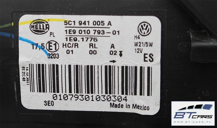 фото №14, Vw the beetle комплектний перед капот крила бампер pas переднє лампи підсилювач