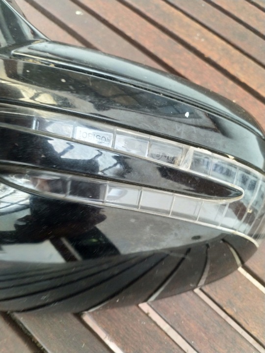 фото №12, Зеркало mercedes slk r172 od 2011 2015 с закрытием светильник led 9+4 оригинал. eu