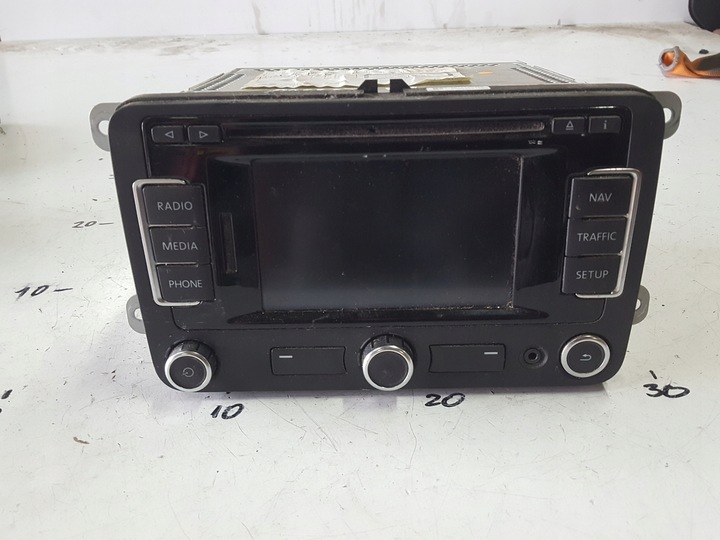 фото №1, Vw passat b7 cc eos golf v vi навігація gps радіо 3c0035279m