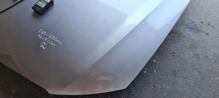 фото №9, A6 c7 4g рестайлінг капот кришка двигуна lx7p 4g0823029a