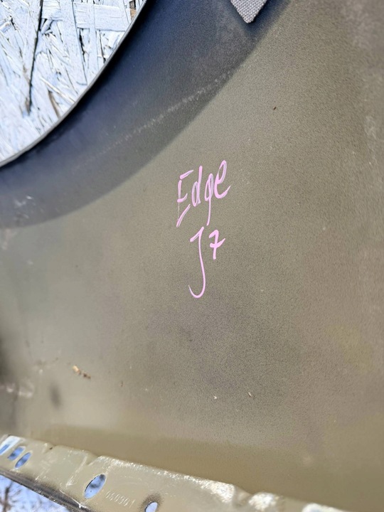 фото №6, Edge mk2 крыло правые переднее перед серый графитовый j7