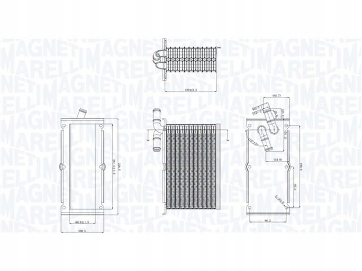 фото №7, Магнит marelli 351319205430 радиаторов воздуха наддувный