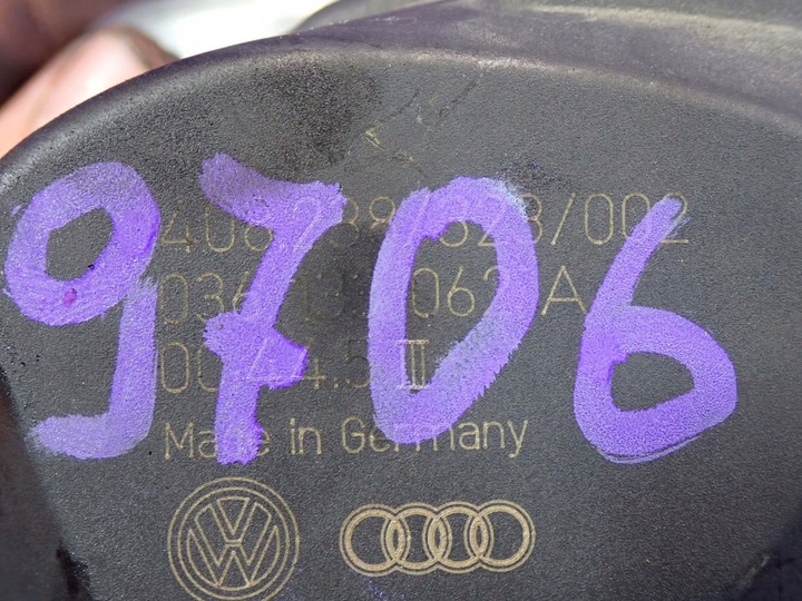 фото №5, Vw golf iv 1,6 16v 77kw 105km azd дросельна заслінка 036133062a