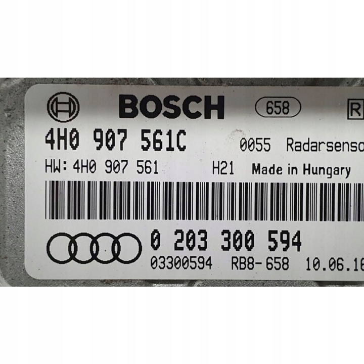 фото №2, Радар дистроник acc 4h0907561c audi a8 s8 d4