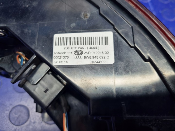 фото №14, Лампи задні повний led комплект audi a4 b9 sedan оригінал 8w5945092c