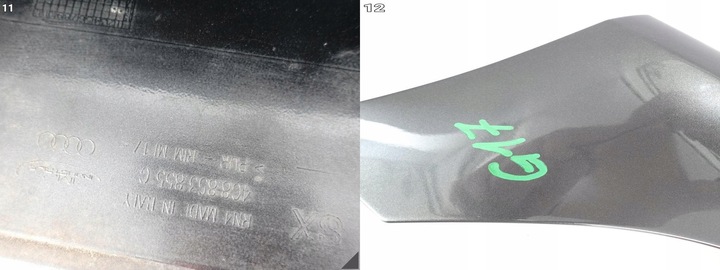 фото №12, Audi rs7 4g8 c7 рестайлинг performance 15-18 планка пороговая порог левая цвет z7p