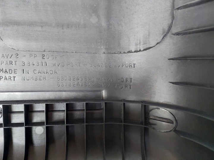 фото №7, Dodge ram 11- корпус труба фильтра воздуха