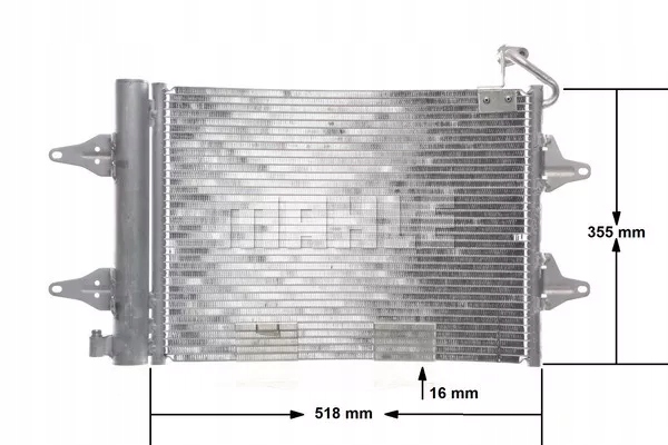 фото №13, Mahle оригинал ac 359 000s конденсатор, кондиционер