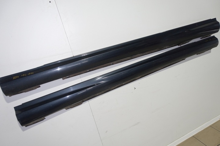фото №4, Mercedes w204 планки порогові пороги 183 планка amg ліва права поріг накладка