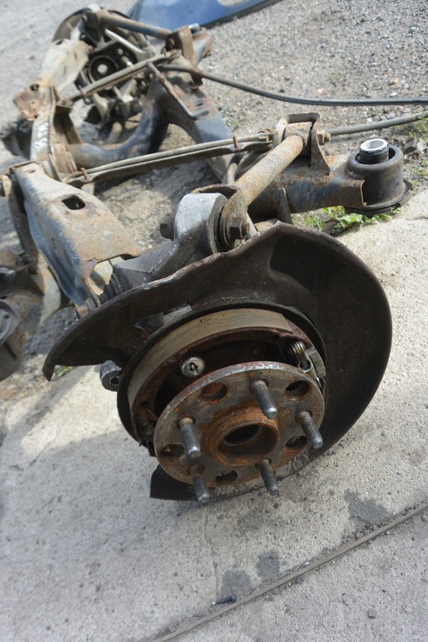 фото №6, Подрамник тележка балка поворотный кулак ступица зад kpl 3.5 v6 lexus gs iii 450h mk3