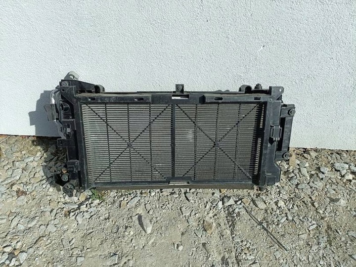 фото №6, Nissan leaf ii ze1 2017- радиаторов вода кондиционер вентилятор комплект демонтаж