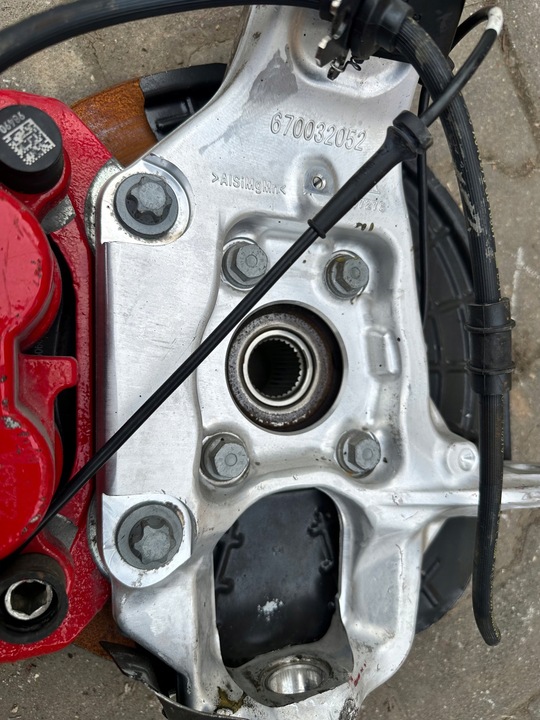 фото №6, Maserati levante диск супорт поворотна опора права перед передня 670032052