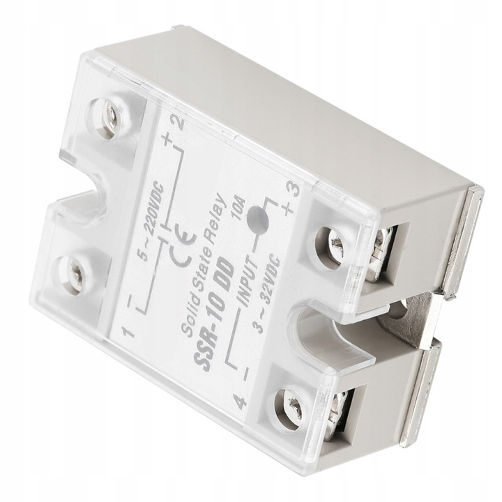 фото №13, Ssr-10 dd 10a 5-220vdc реле