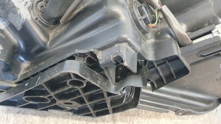 фото №12, Лампа перед правая nissan qashqai ii 2 рестайлинг 17- led европа org повреждённая