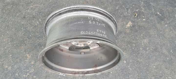 фото №11, Audi s4 b8 a4 диск алюмінієвий диск rotor et43 8.5 r19 8k0601025ar