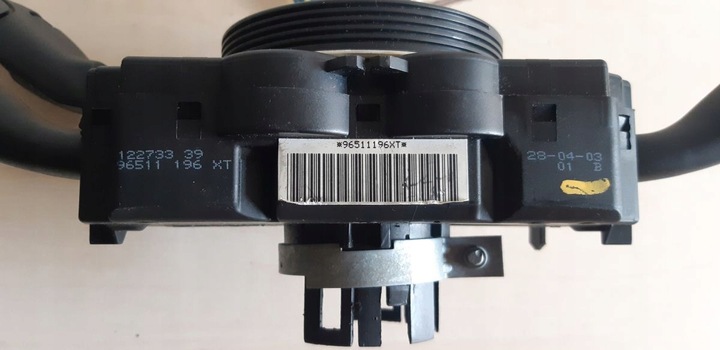 фото №8, Переключатель подрулевые рычаги peugeot 307 з esp 96511196xt