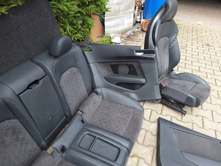 фото №10, Сиденья диван комплект алькантара audi s5 a5 rs5 8w купе 2018