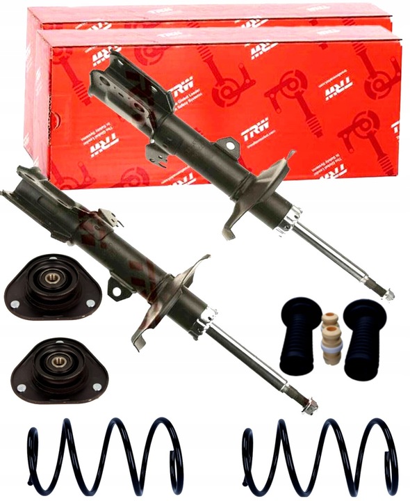 фото №1, Амортизатори подушки відбійники пружини перед toyota avensis t25 trw