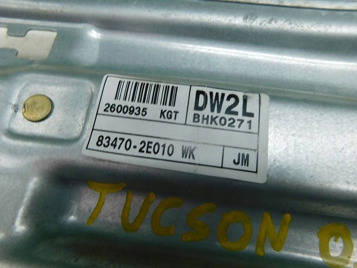 фото №5, Hyundai tucson 2005r подъемник стекла левый зад
