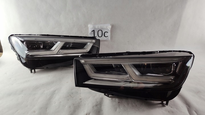 фото №3, Audi q5 80a повний led лівий праві фара лампа ліва права