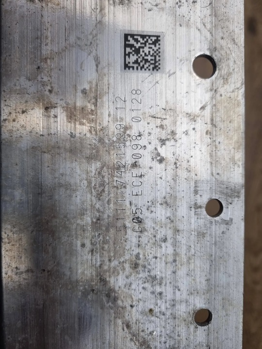 фото №6, Підсилювач бамперів балка бампера передньої bmw x5 g05 51117421599-12