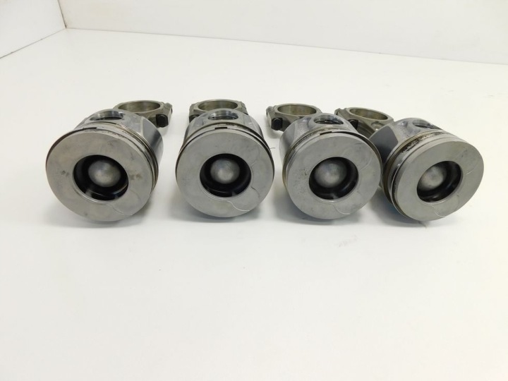 фото №11, Поршень з шатуном 2.0 tdci hdi volvo v50 s40 ford mondeo mk4 kuga s-max