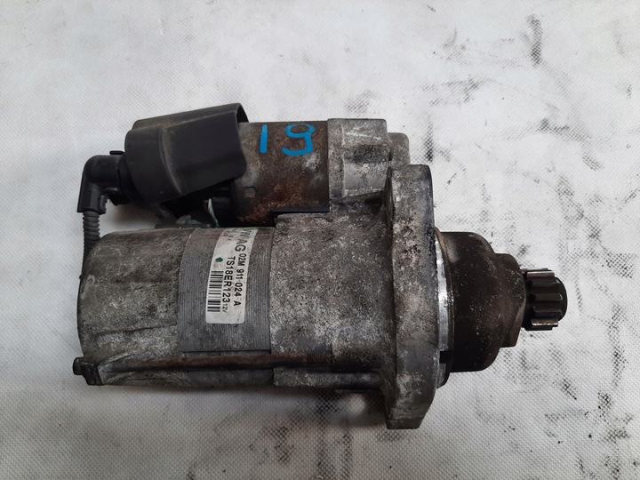 фото №1, Vw audi seat skoda 2.0 tdi стартер r19 стартер 02m911024a "valeo"