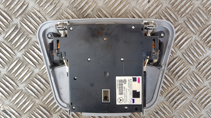 фото №10, Mercedes w203 лампа стельова панель освітлення