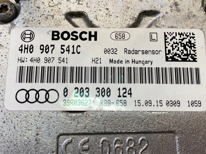 фото №3, Audi a8 4h d4 радар acc дистронік лівий 4h0907541c