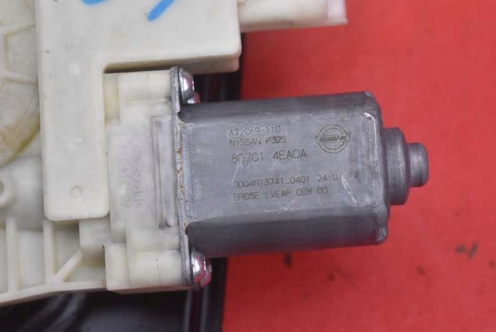 фото №12, Подъемник стекла левый перед eu 807014ea0a nissan qashqai 2 ii j11 13-20