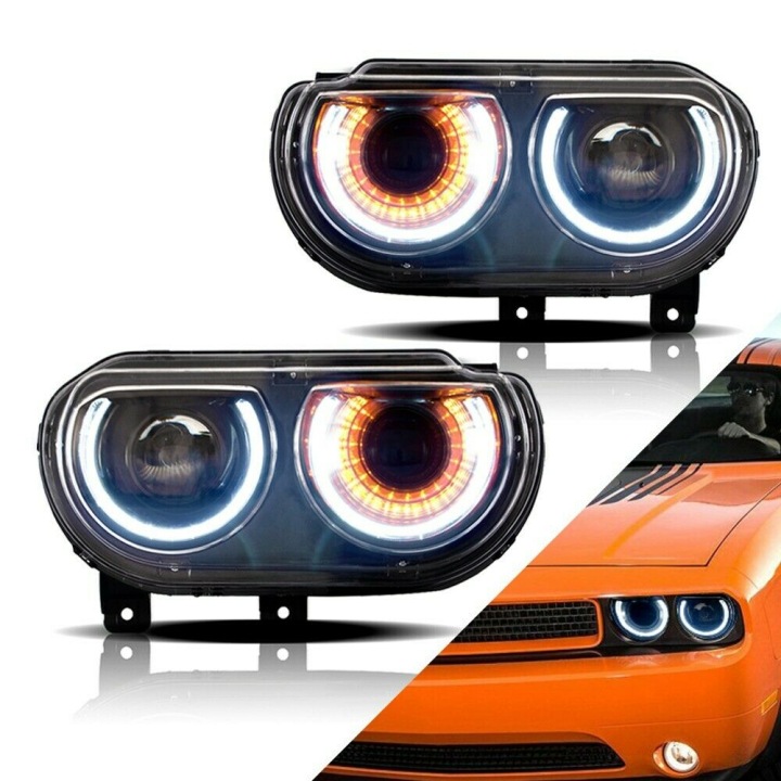 фото №9, Лампи перед do dodge challenger 2008-2014 нове