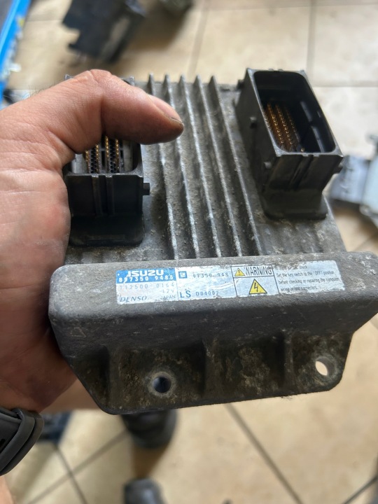 фото №6, 112500-0164 блок управления двигателем (ecu) opel isuzu 1,7 cdti