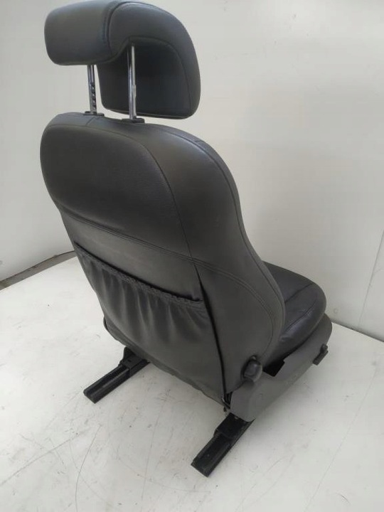 фото №7, Сидіння пасажира saab 9-5 i 3.0 tid шкіра чорна