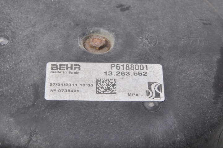 фото №10, Fiat punto evo вентилятор 51878035