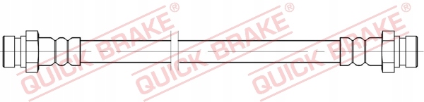 фото №2, Qb шланг тормозной зад