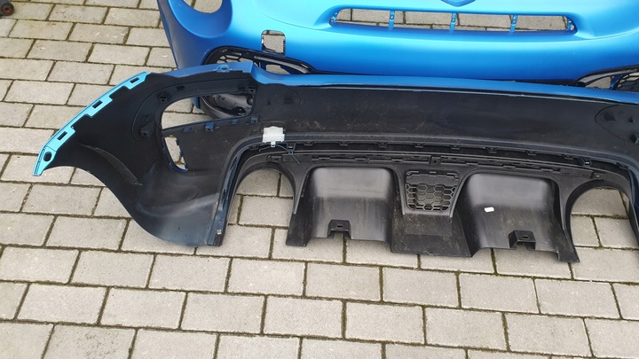 фото №6, Бампер fiat 500 рестайлінг abarth перед + зад prest-121