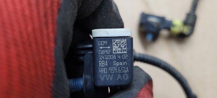 фото №7, A6 c7 4g s6 датчик ударный разъём 4h0959651a a7 4g s7