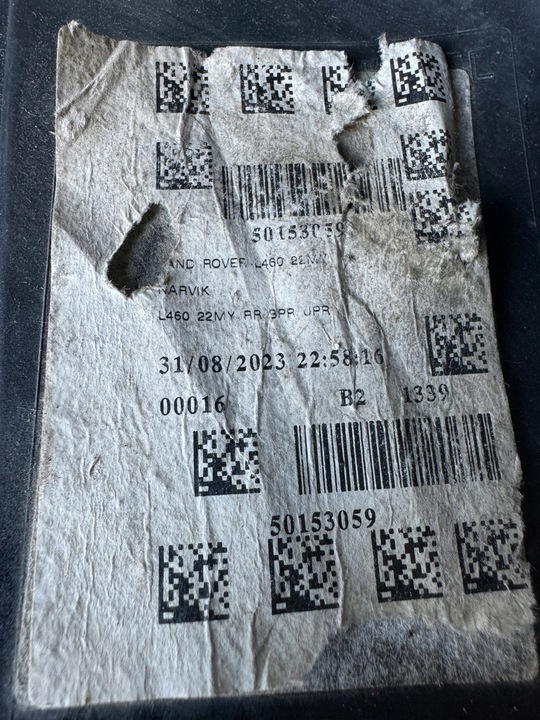 фото №10, Задній бампер бампер зад дифузор land rover range rover l460 22my