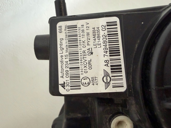 фото №6, Mini countryman f60 фара передня led перед праве повний led 17- 749480202